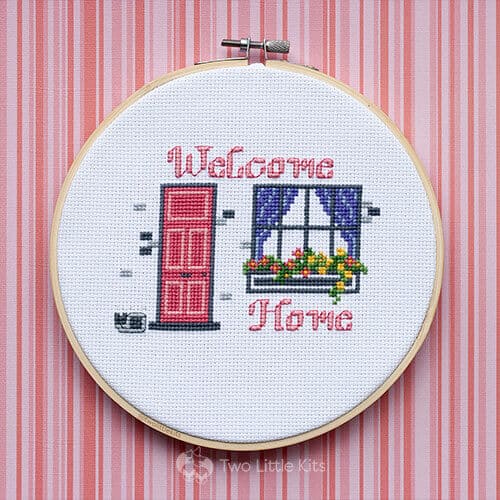 'Welcome Home' Cross-stitch Pattern