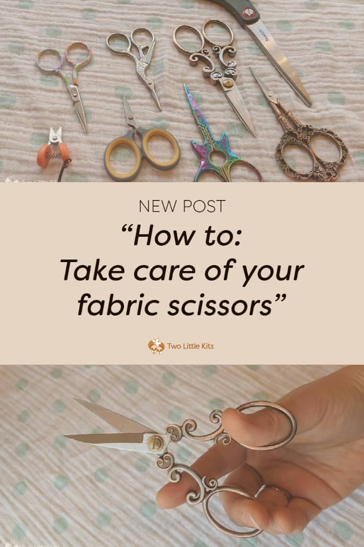 It's likely you've seen memes online about not using your mother's or grandmother's crafting/fabric scissors. That these sacred tools are not to be trifled with, despite doing 'just one cut' or something similar.