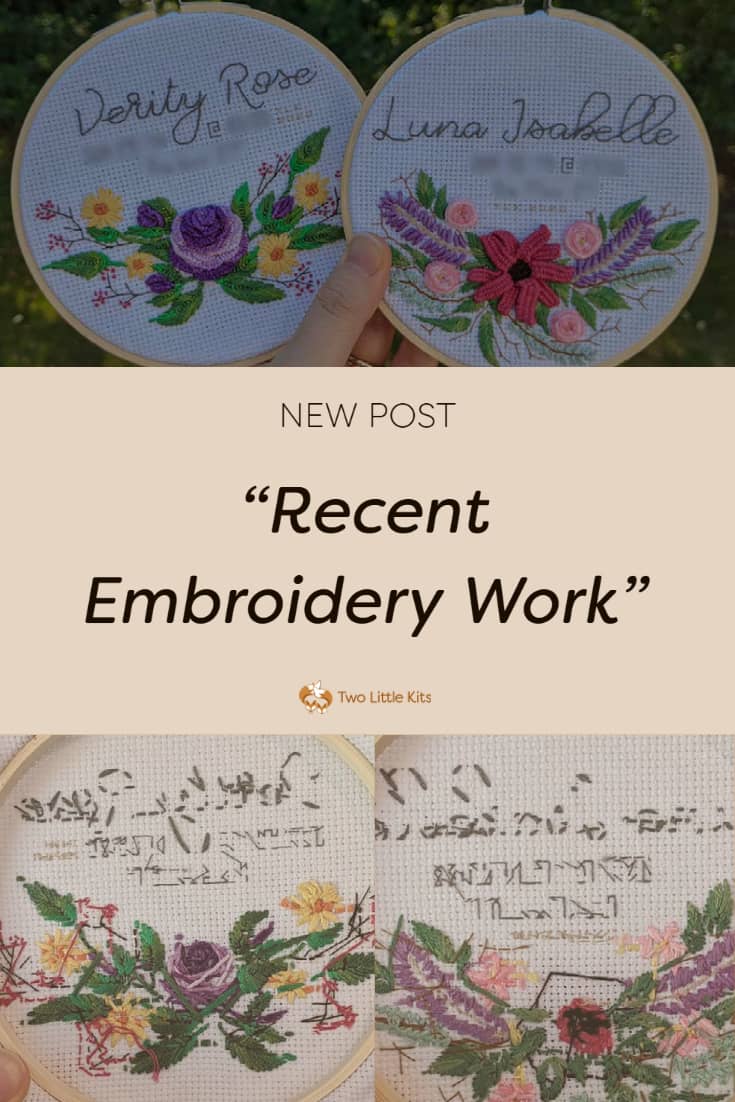 Embroidery is an umbrella term for anything needlepoint (aka: using a needle loaded with something such as floss, ribbon or yarn to decorate a medium such as fabric or clothing) and cross-stitch is one type of embroidery stitch.