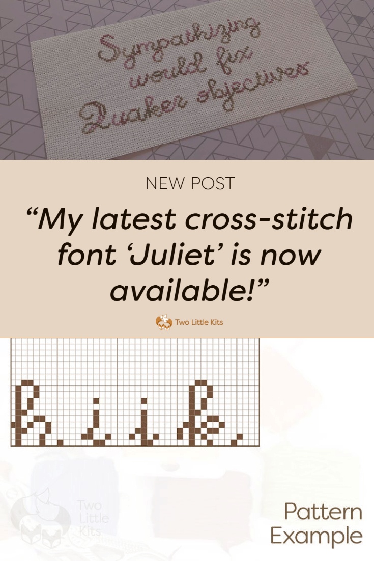 Looking to spruce up your next cross-stitch piece? You also do stitch people portraits and you want to feature the family surname in a new way? Just want to add to your ever growing collection of cross-stitch fonts and love the look of this?