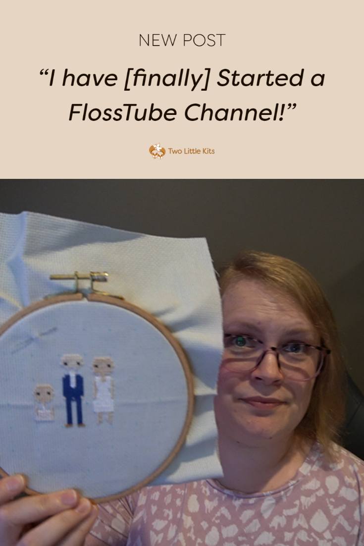 What's FlossTube? It is a community on YouTube of people who use fabric, thread and anything in between to create pieces of art. It not only includes cross-stitching and embroidery, but it also includes quilters, designers and anyone else who does stitching-related crafts.