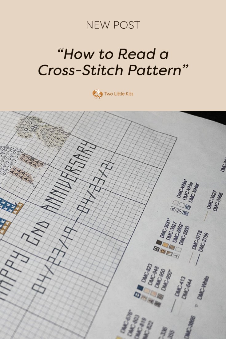 In this tutorial, I'm going to show you how to understand how to 'read' that cross-stitch pattern you've purchased and/or downloaded.