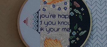 Graphic from Three New Cross-stitch Patterns Now Available!