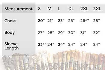 Sizing for 'Stitch Repeat - Premium Unisex Sweater'