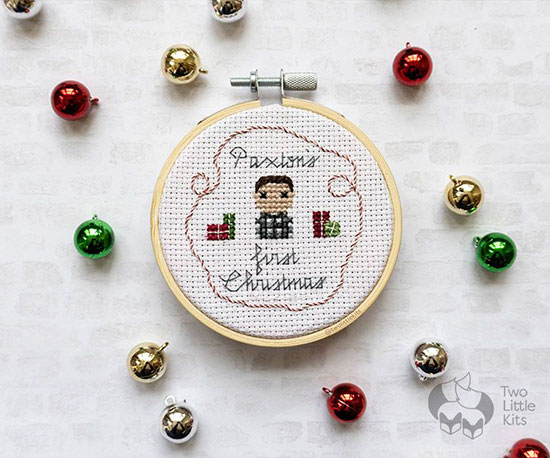 Holiday Ornament Cross-Stitch