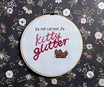 Example of the pattern Kitty Glitter