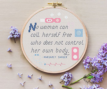 "ProChoice" Cross-stitch Pattern